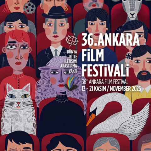 Ankara Film Festivali 2025 Afişi Tasarım: Atay Erol