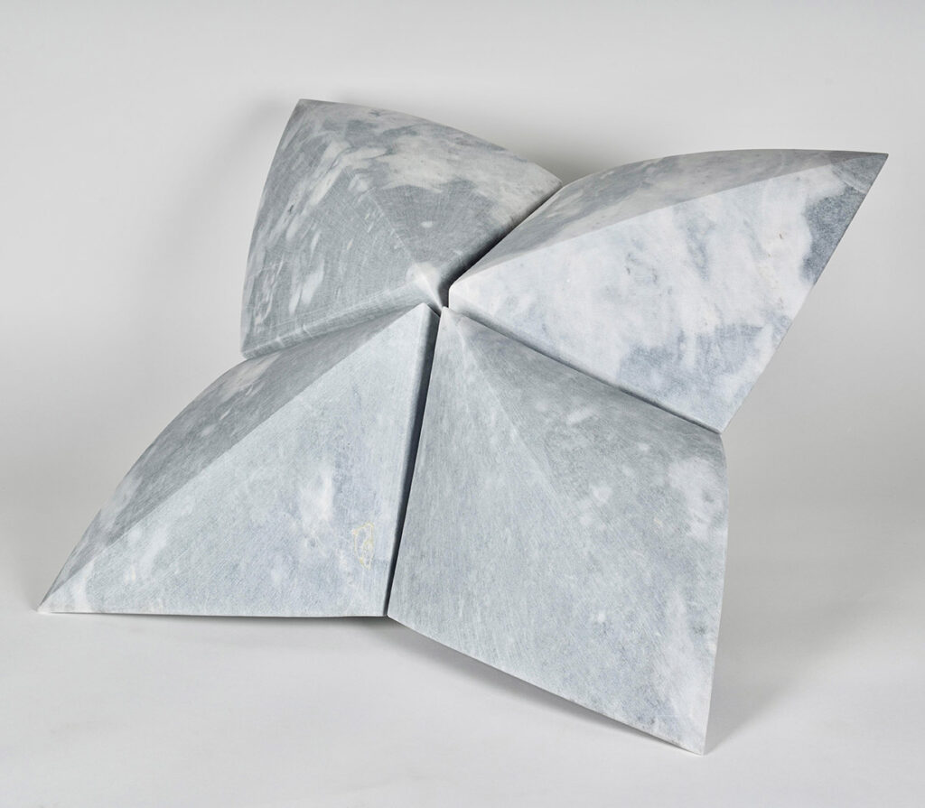 Benim Dileğim İçinde Saklı, Mermer, 40 x 66 x 66 cm, 2025, Metin Alper Kurt