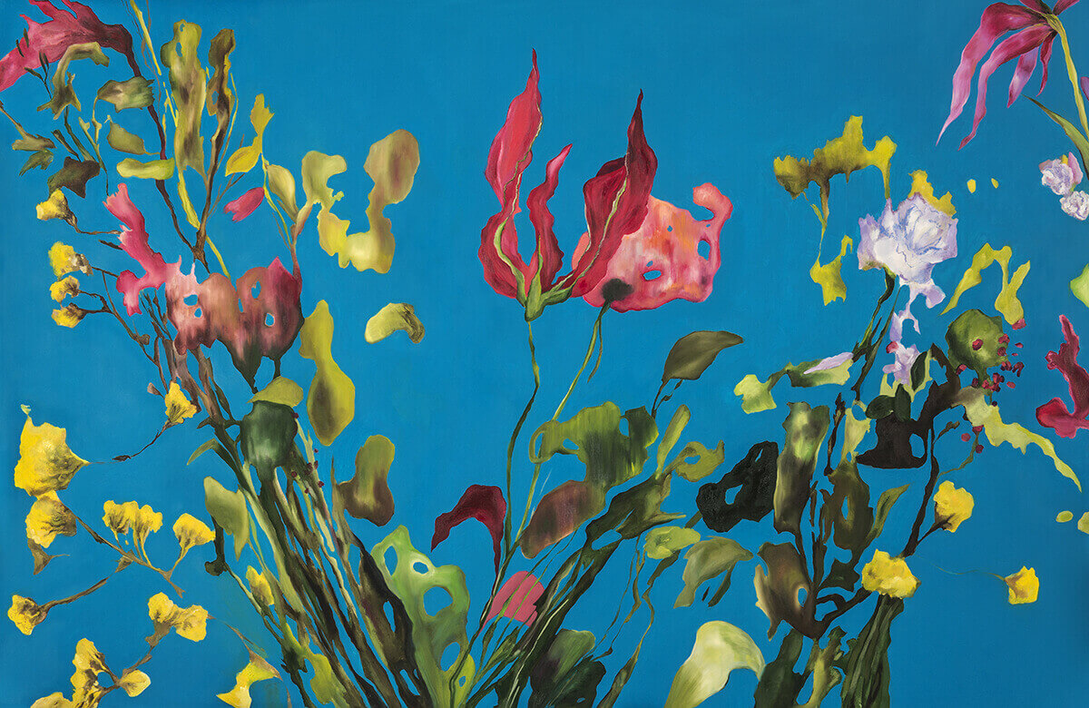 Burçin Başar, “Huzursuzluk Sendromu” - Restlessness Syndrome, Tuval üzerine yağlı boya, 150 x 230 cm, 2025