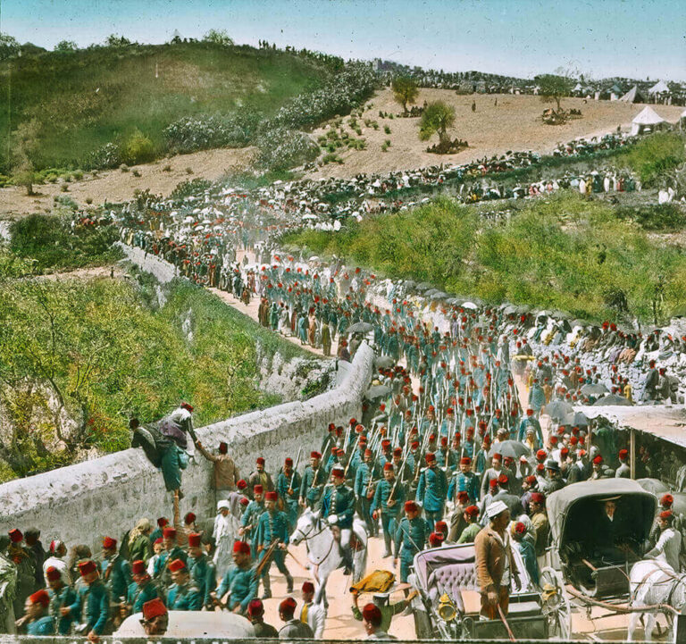 Nebi Musa alayından fotoğraflar. Bruno Hentschel, German Protestant Institute of Archeology, tarihsiz.