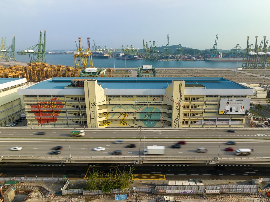 Singapore Art Museum at Tanjong Pagar Distripark. Image courtesy of Singapore Art Museum