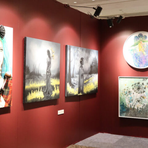 “New Year Art Exhibition” Sergisi, Art in White Gallery, Kemer Country Club, 2025