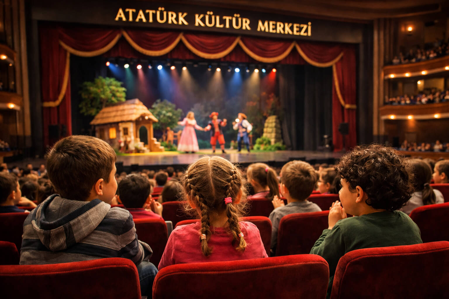 AKM Çocuk Tiyatro Görsel Tasarım: ChatGPT