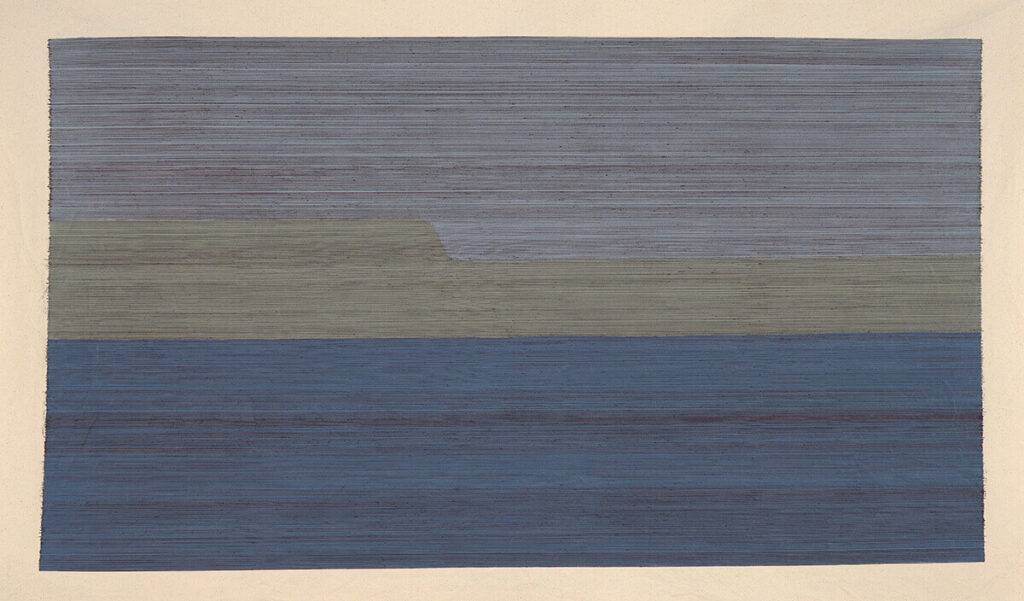 Defne Tesal, Mesafe Tutkusu, 2025, 95 x 154 cm
