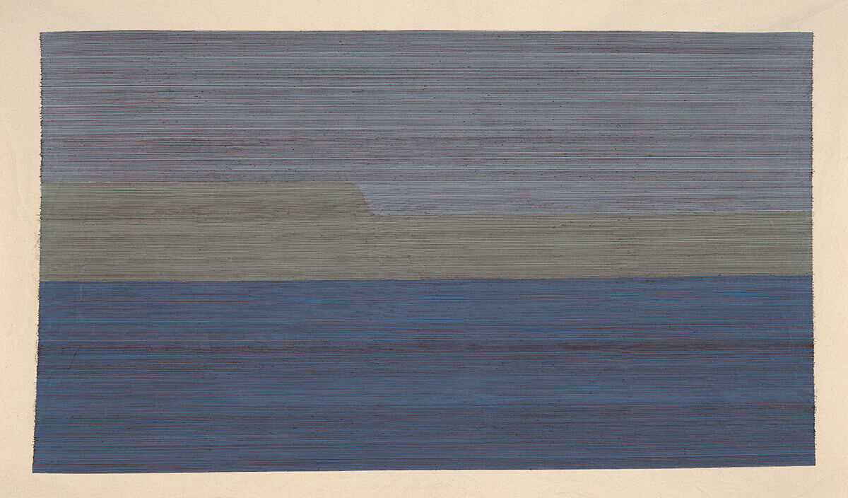 Defne Tesal, Mesafe Tutkusu, 2025, 95 x 154 cm