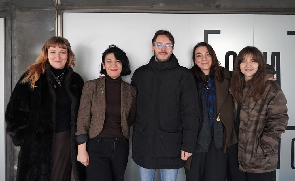 SAHA Studio 11. Dönem Sanatçıları ( Yekateryna Grygorenko, Elif Öner, Furkan Öztekin, Eda Gecikmez, Zeynep Gürler)