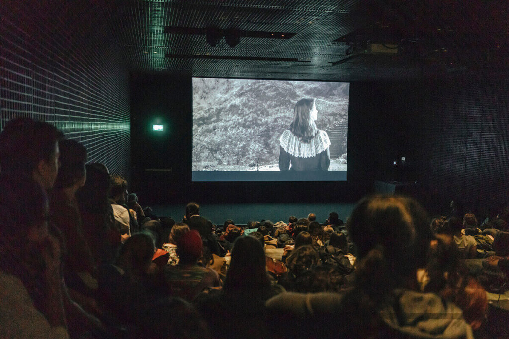 Açık Sinema, Salt Beyoğlu, 2018. Fotoğraf: Ekin Özbiçer