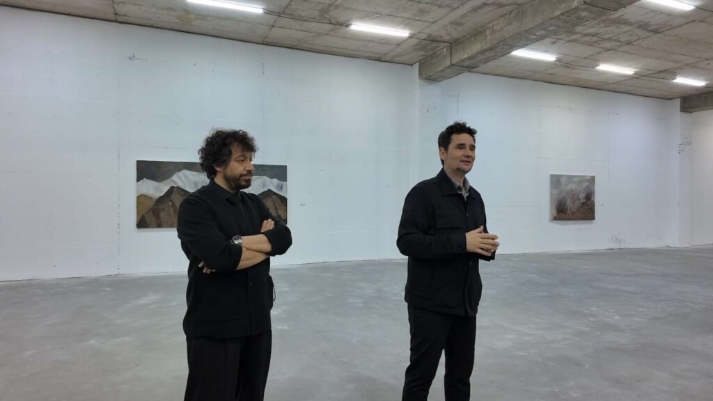 Ali Ekber Kumtepe ve Marcus Graf. Fotoğraf: Başak Hürer