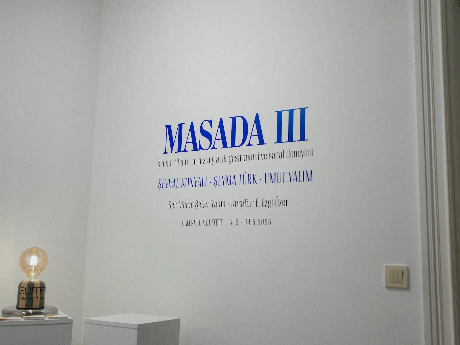 Masada III, Galeri Bu.