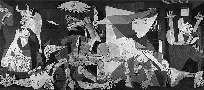 Pablo Picasso, Guernica, 1937, Reina Sofía Müzesi, Madrid