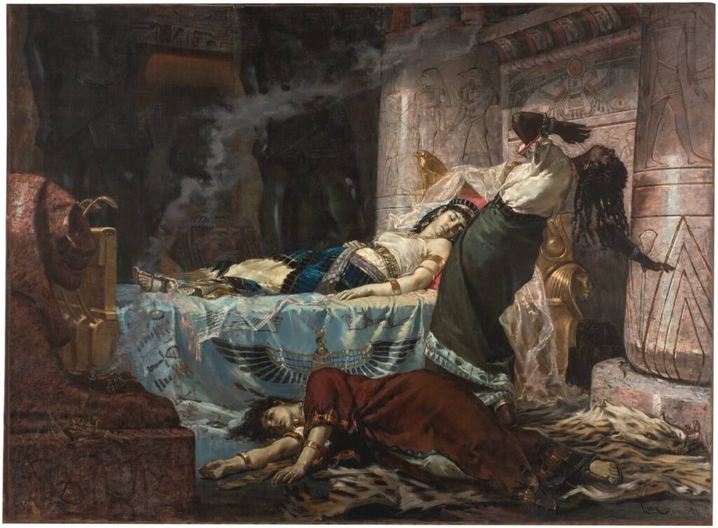 Juan Luna, Kleopatra'nın Ölümü, 1881, Yağlı Boya, Copyright © Museo Nacional del Prado