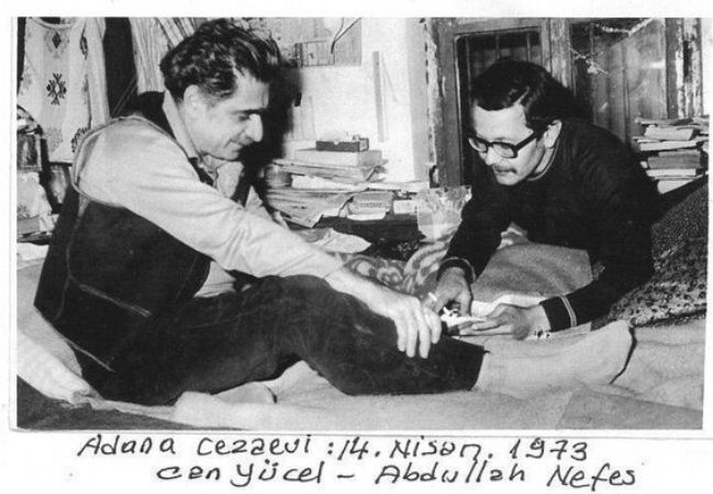 Adana Cezaevi, 14 Nisan 1973, Can Yücel, Abdullah Nefes