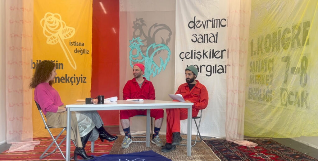 FAALİYET, 2024, Fatma Belkıs & Nihan Somay. (video, 25 dk.) Production still