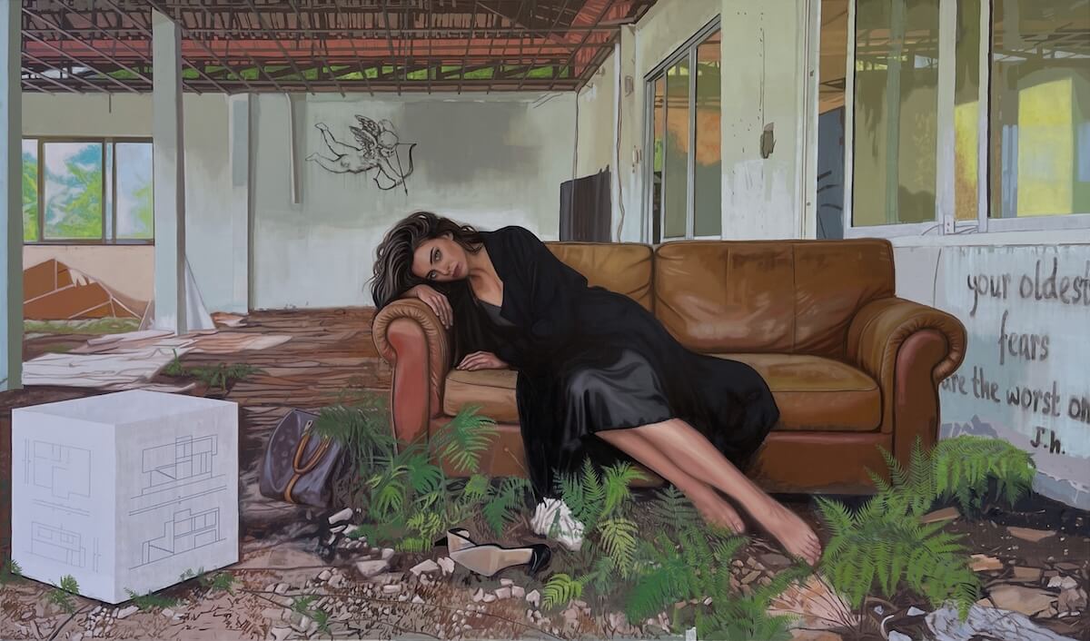Burak Kutlay, Venus, 255x150cm, tuval üzerine yağlıboya, 2026