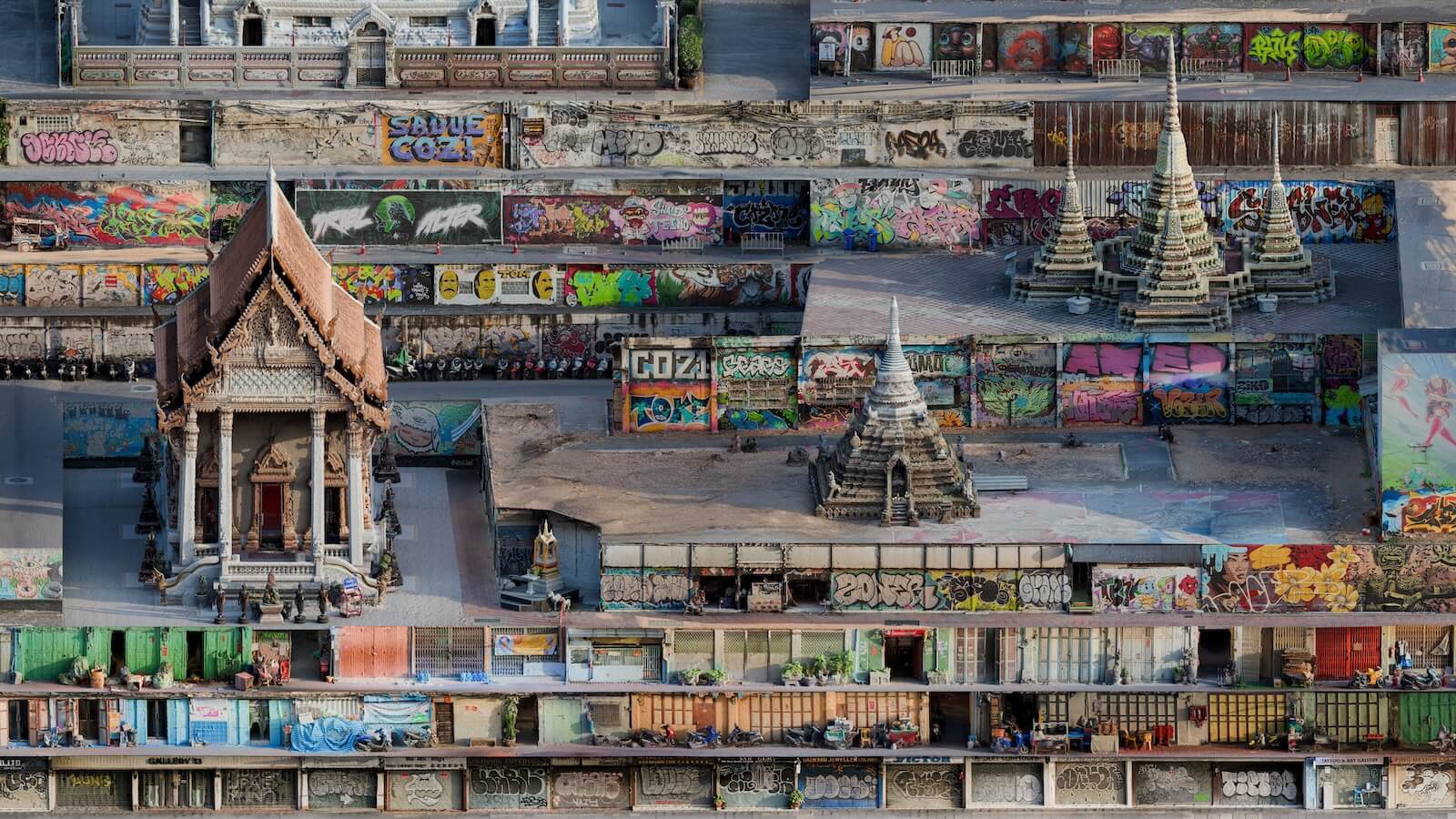 Oddviz, Bangkok, 2026, Arşivsel Diasec Baskı, 150 x 266 cm, Ed. 5 + 1 AP.