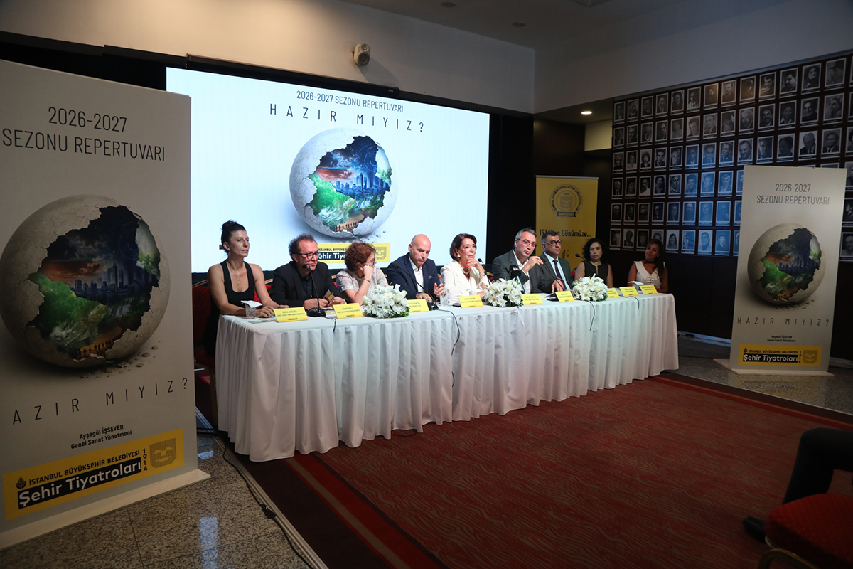 İstanbul Büyükşehir Belediyesi Şehir Tiyatroları 2026-2027 Repertuvarı Basın Toplantısı
