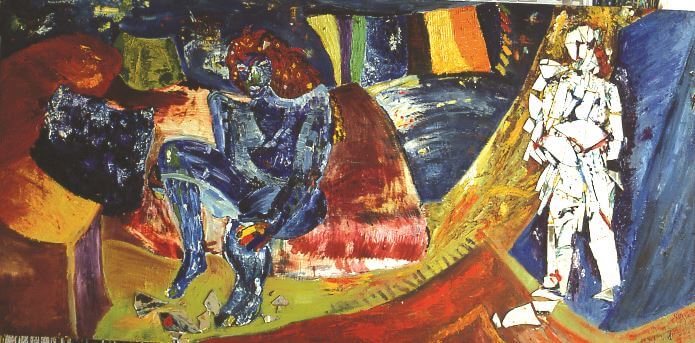 Bedri Baykam - Fahişenin Odası, 1981