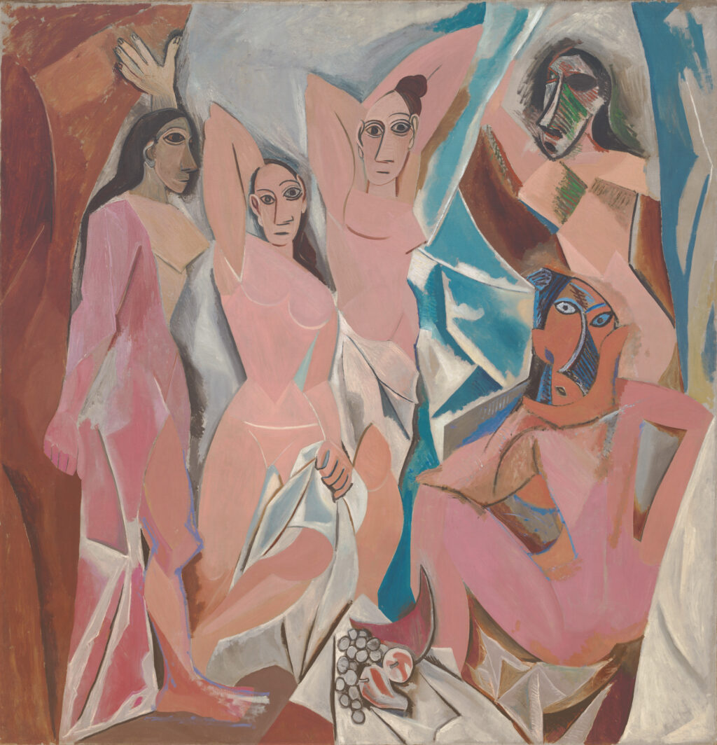 Pablo Picasso - Les Demoiselles d’Avignon, 1907