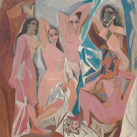 Pablo Picasso - Les Demoiselles d’Avignon, 1907