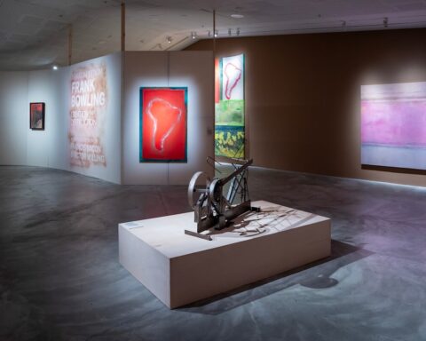 Frank Bowling: Yaratım ve Yıkım, Francis Bacon ve Victor Willing Müdahalesiyle