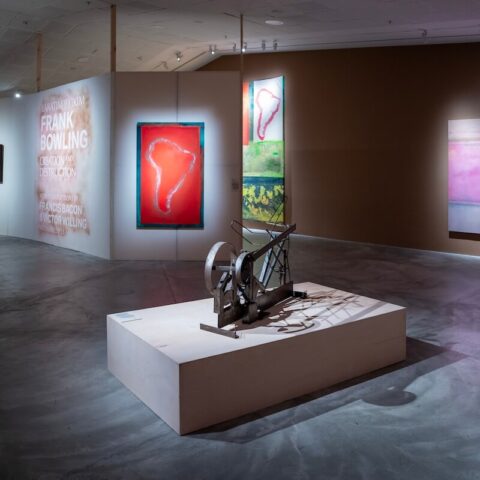 Frank Bowling: Yaratım ve Yıkım, Francis Bacon ve Victor Willing Müdahalesiyle
