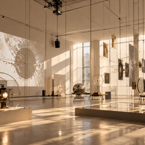 Yuko Mohri, Entanglements, Pirelli HangarBicocca, Milano, 2025. Fotoğraf: Agostino Osio